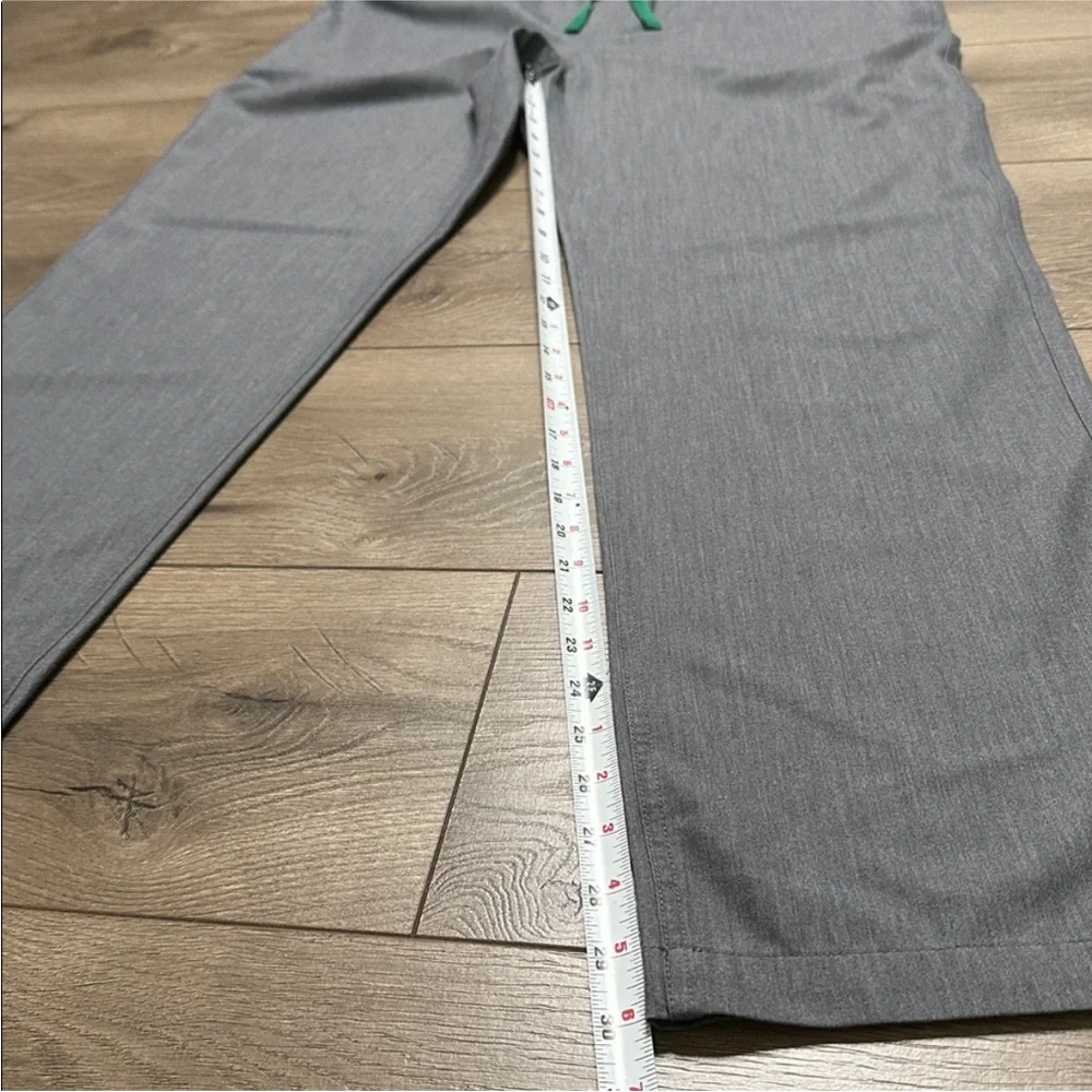 Figs Pisco Basic Gray Scub‎ Pants Size Large